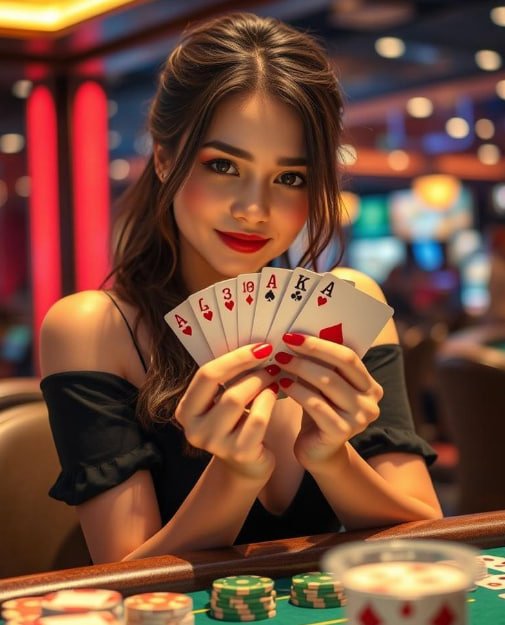 Filipino player joining a live baccarat table on phwin 365 mobile browser